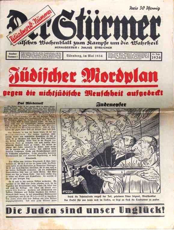 Der Sturmer May 1934